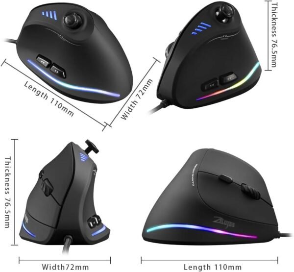 617wbTGFwDL._AC_SL1000_-1 Zelotes Wired Gaming Mouse Review: Ergonomic Design Meets High Precision Performance