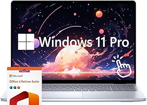 61NDVXuhzLL.__AC_SY300_SX300_QL70_FMwebp_ Dell Touchscreen 16" Inspiron Laptop Computer, Windows 11 Pro 64GB RAM 2TB SSD, AMD Ryzen 7 8840U Processor, FHD 1920 x 1200 Display, Microsoft Office Lifetime Suite, Backlit Keyboard, Ice Blue