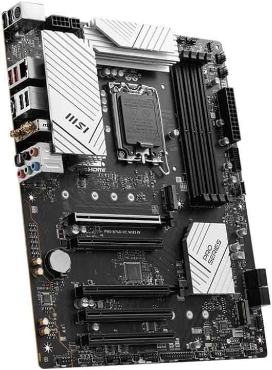 61O3251FhdL._AC_SL1024_ MSI PRO B760-VC Motherboard Review: Unlocking Performance for Intel Processors