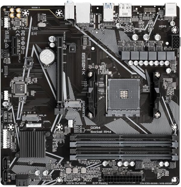 71ZJ5s8CxrL._AC_SL1000_ GIGABYTE B550M Motherboard Review Unleashes Power for AMD Ryzen Processors