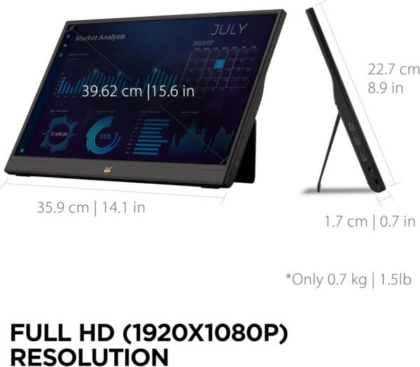 71kYn1sPdDL._AC_SL1500_ Ultimate Review of ViewSonic VA1655 Portable Monitor for On-the-Go Productivity