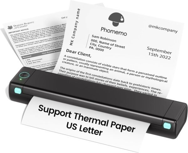 71kcaGSGKL._AC_SL1500_ Phomemo M08F Review Unveils the Best Portable Thermal Printer for Travelers