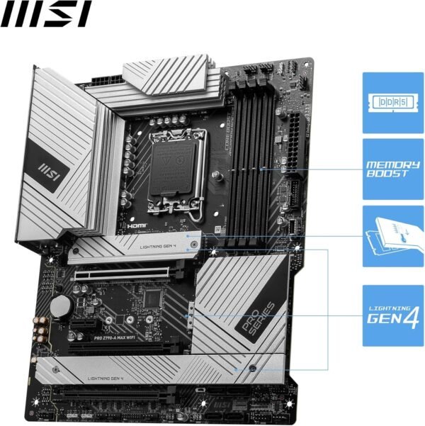 81YsEgr0sCL._AC_SL1500_ MSI PRO Z790-A MAX WiFi Motherboard Review: Is It Worth Your Investment?