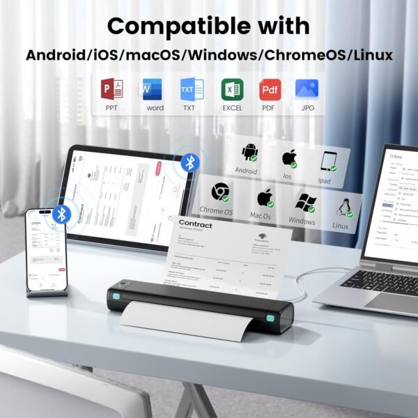 81ntDzY6dqL._AC_SL1500_ Phomemo M08F Review Unveils the Best Portable Thermal Printer for Travelers